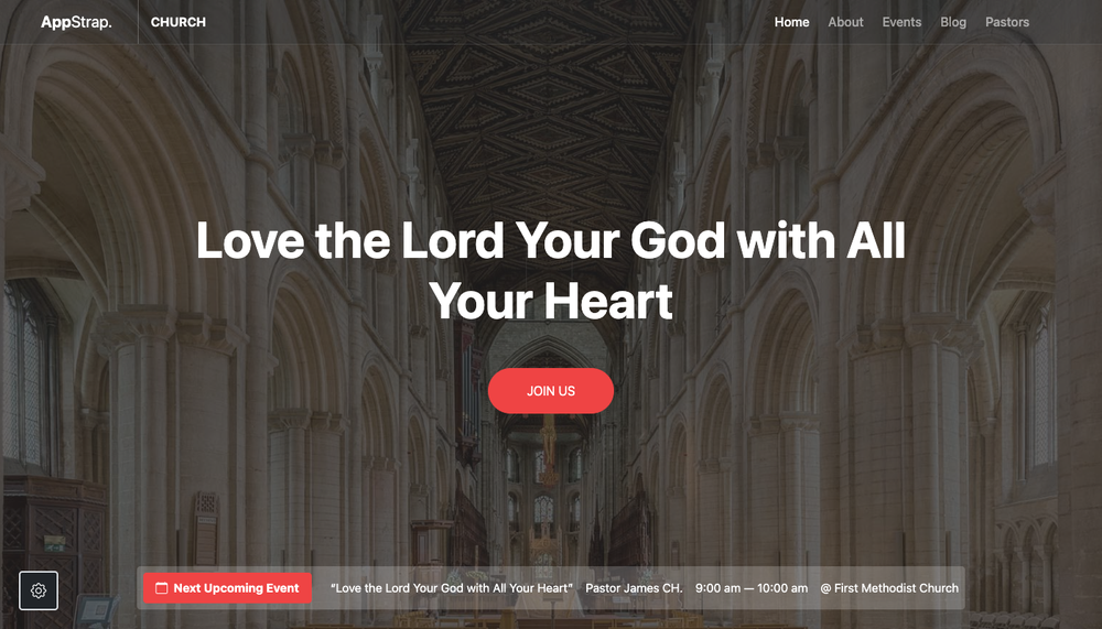 index church page thumbnail